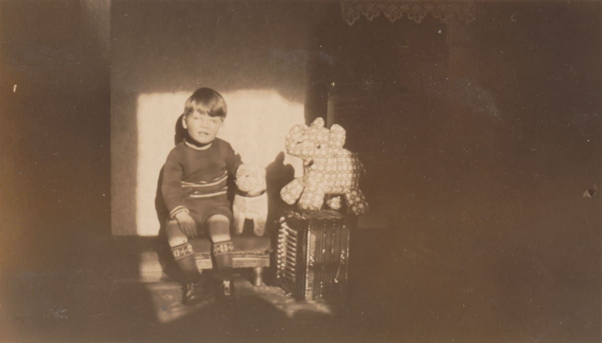 Boy with Toys by Unknown, United States 