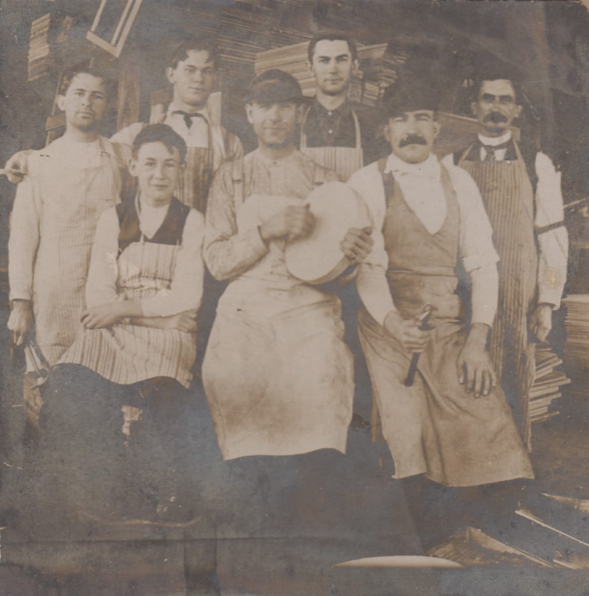 Woodworkers (Set of Two) by Unknown, United States, Image 1.