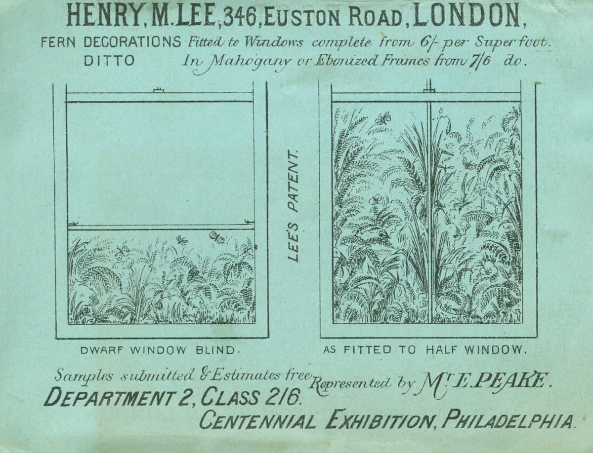 Trade Card by Henry M. Lee 