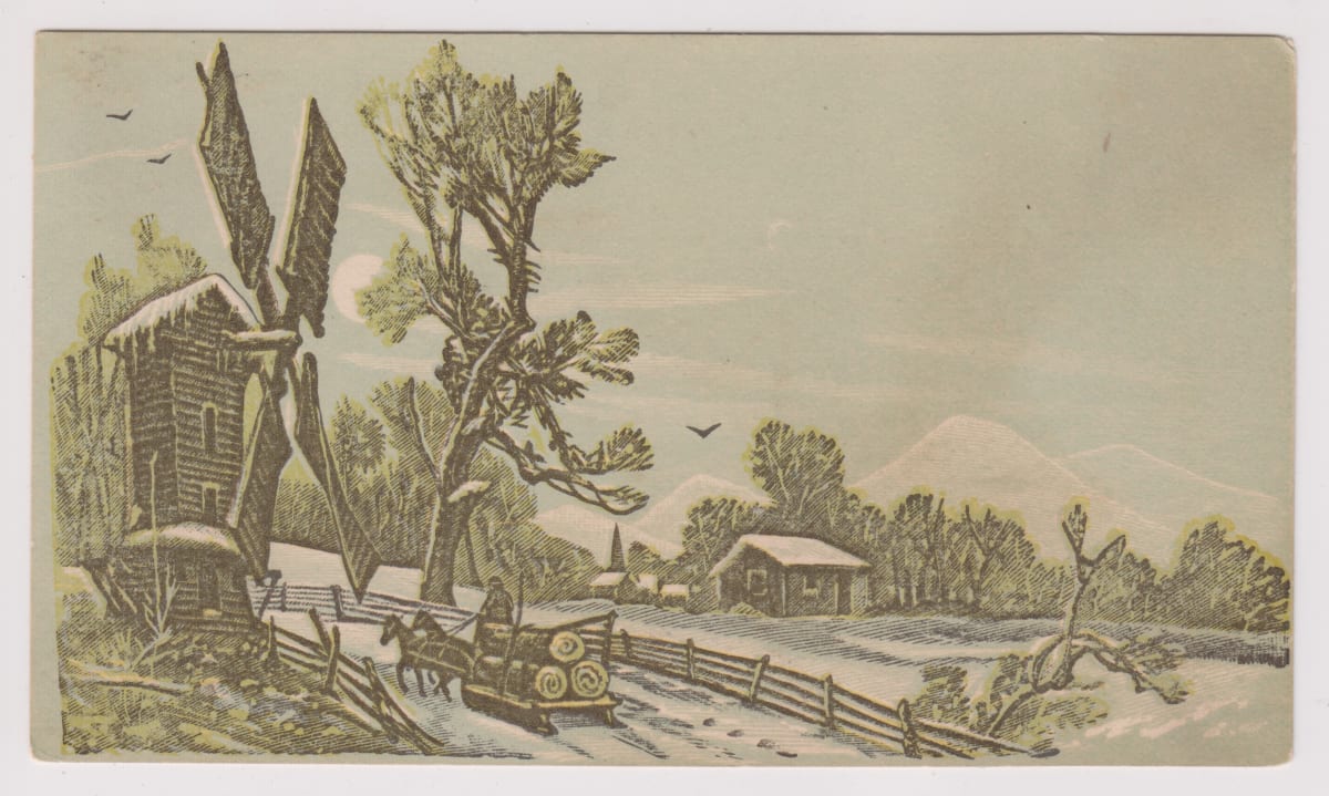 Advertising Card by Unknown, United States 
