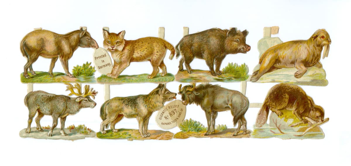 Die-cut Scrap by Raphael Tuck, Image 1.