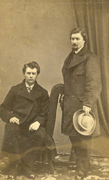 Portrait of Two Men by George S. Irish, Image 3.