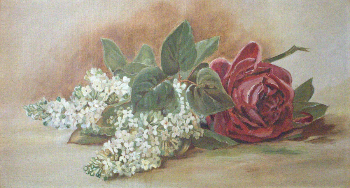 Roses and Lilacs by Unknown, United States, Image 1.