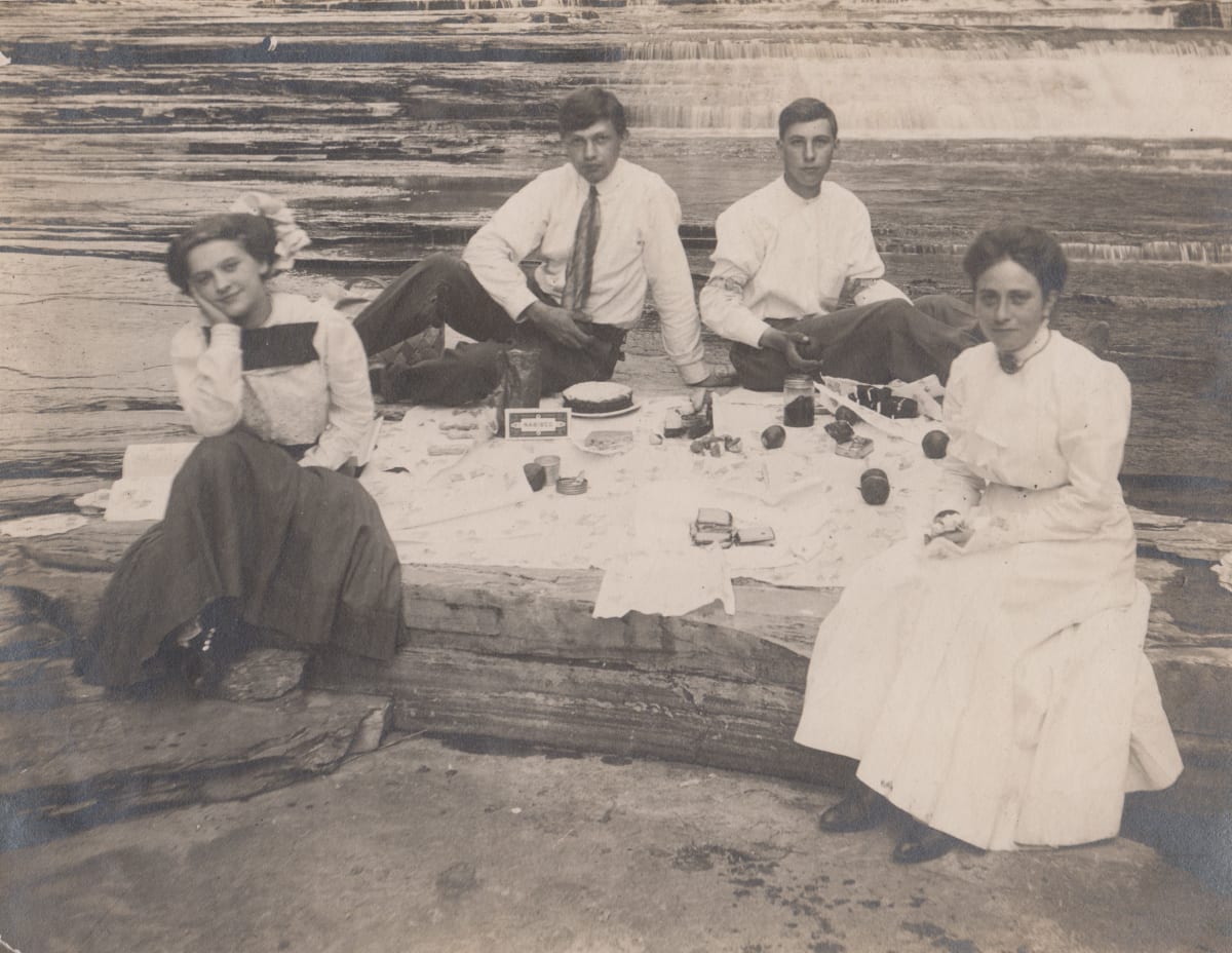 Picnic in the Falls by Unknown, United States 