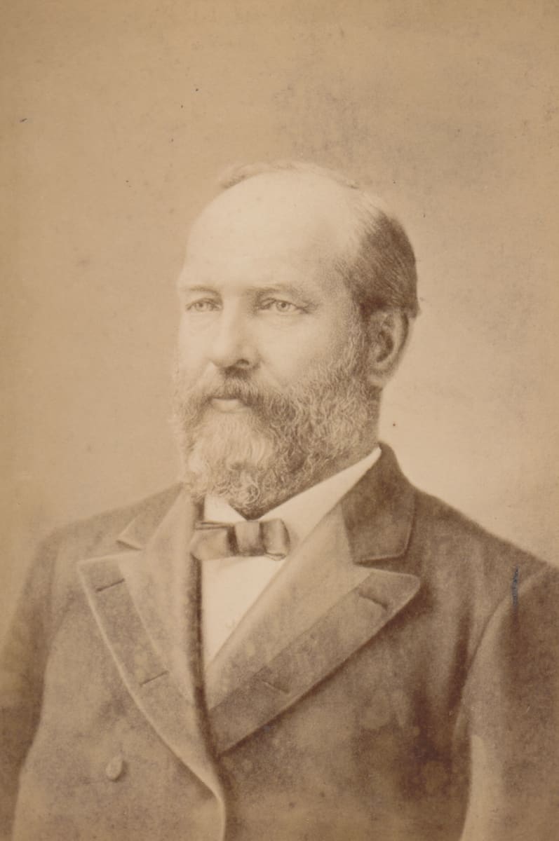 President James Garfield by James Fitzallen Ryder 