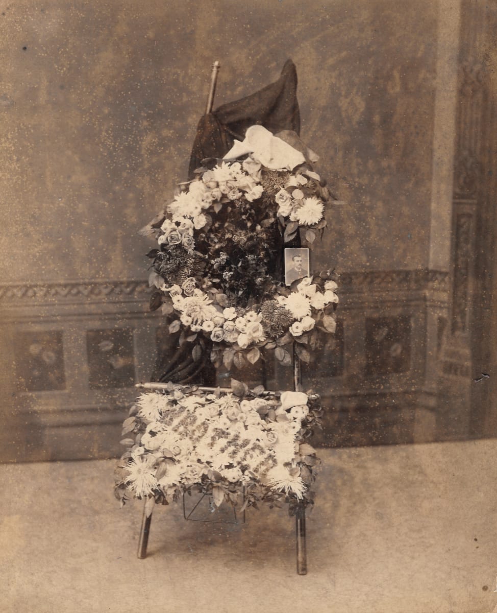 Mourning Still Life by H.F. Van Woert 
