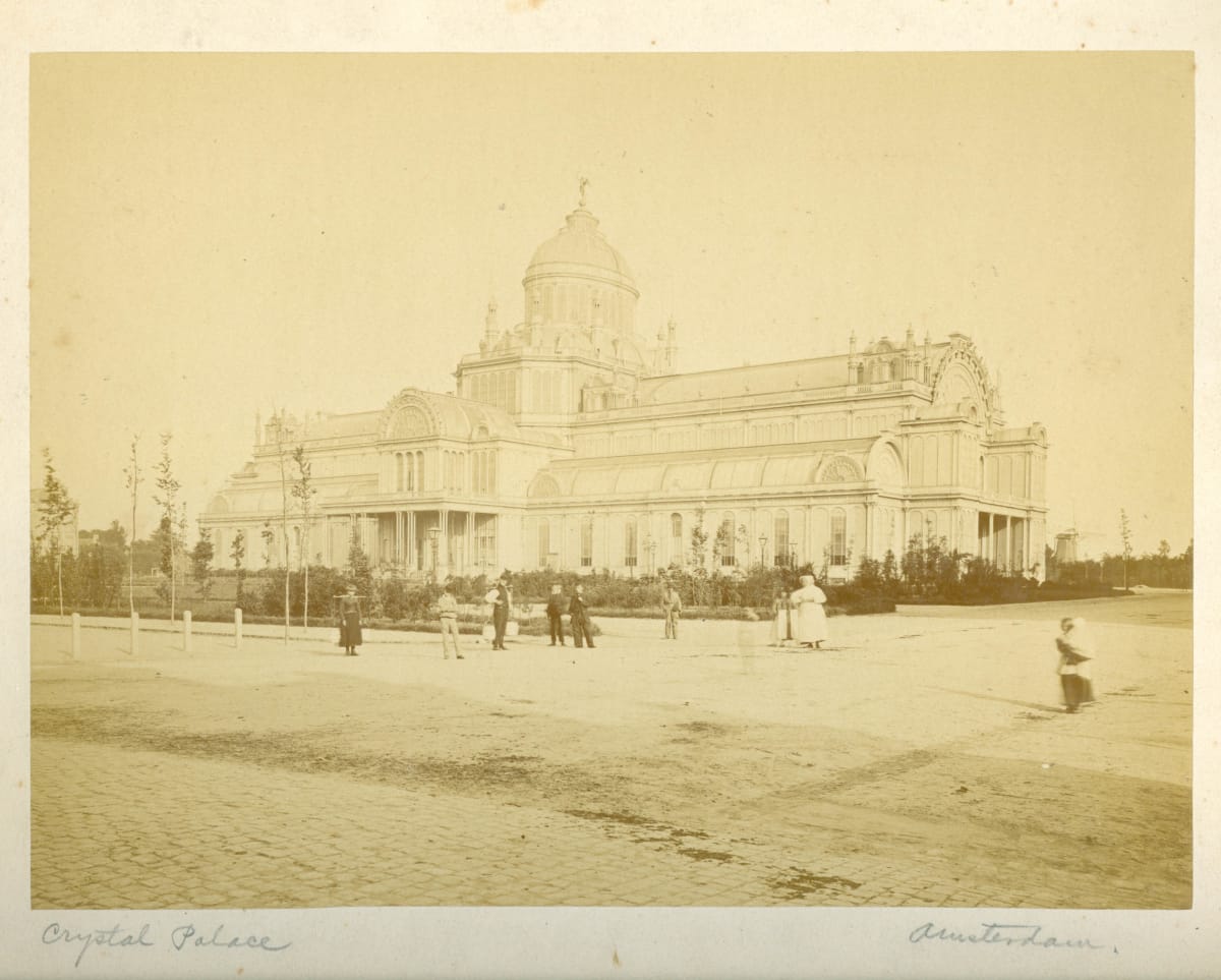 Paleis voor Volksvlijt by Andreas Theodorus Rooswinkel, Image 1.