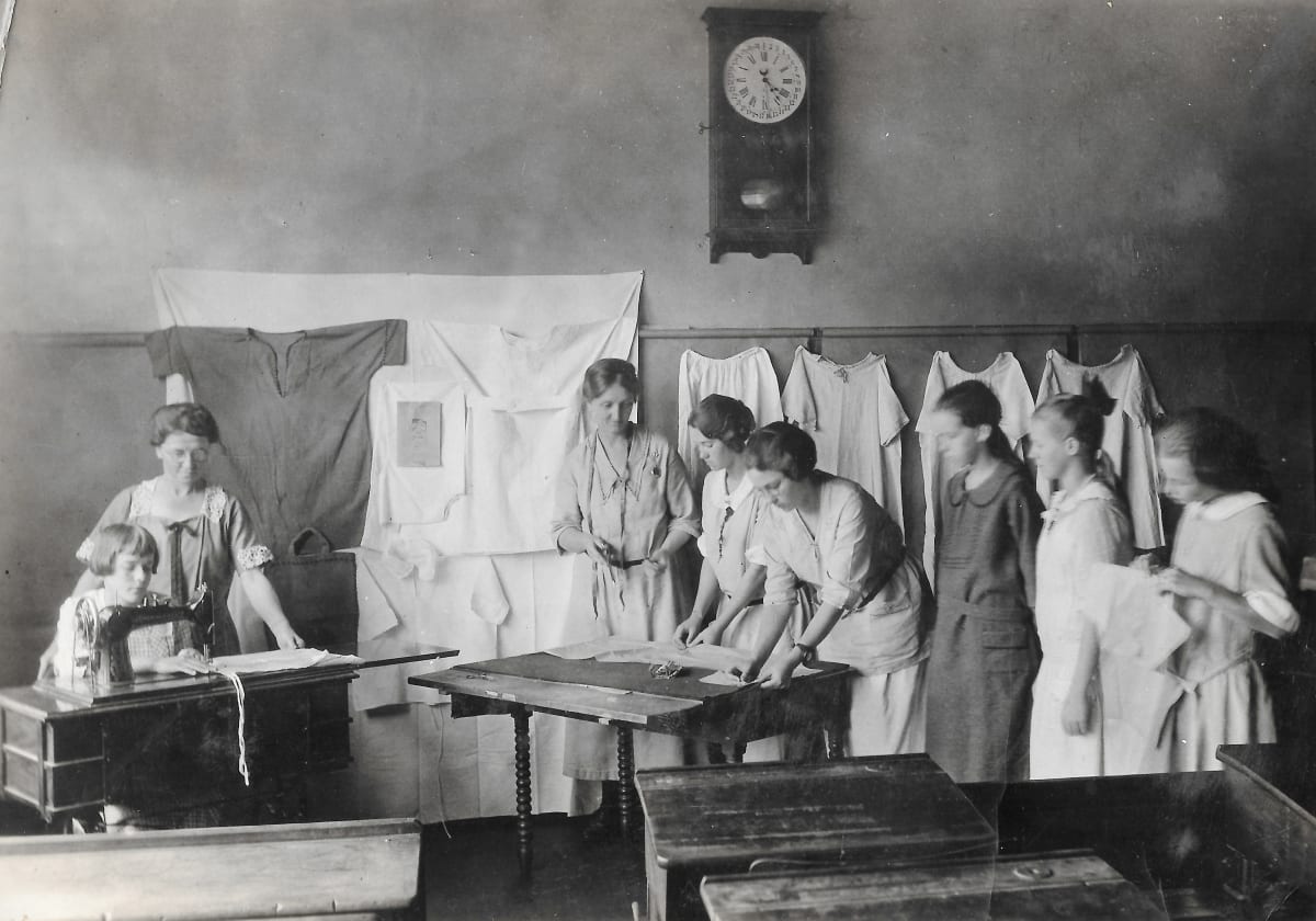 Sewing Class by Unknown, United States 