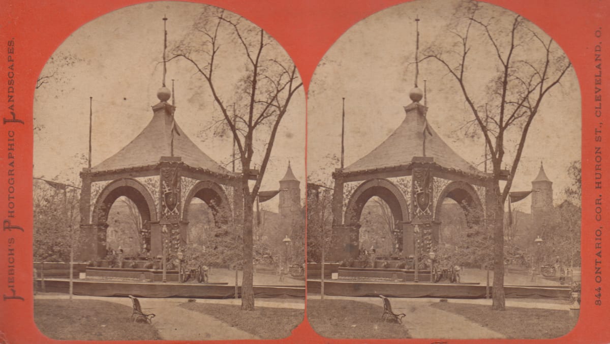 President Garfield's Catafalque by Arthur K. Liebich 