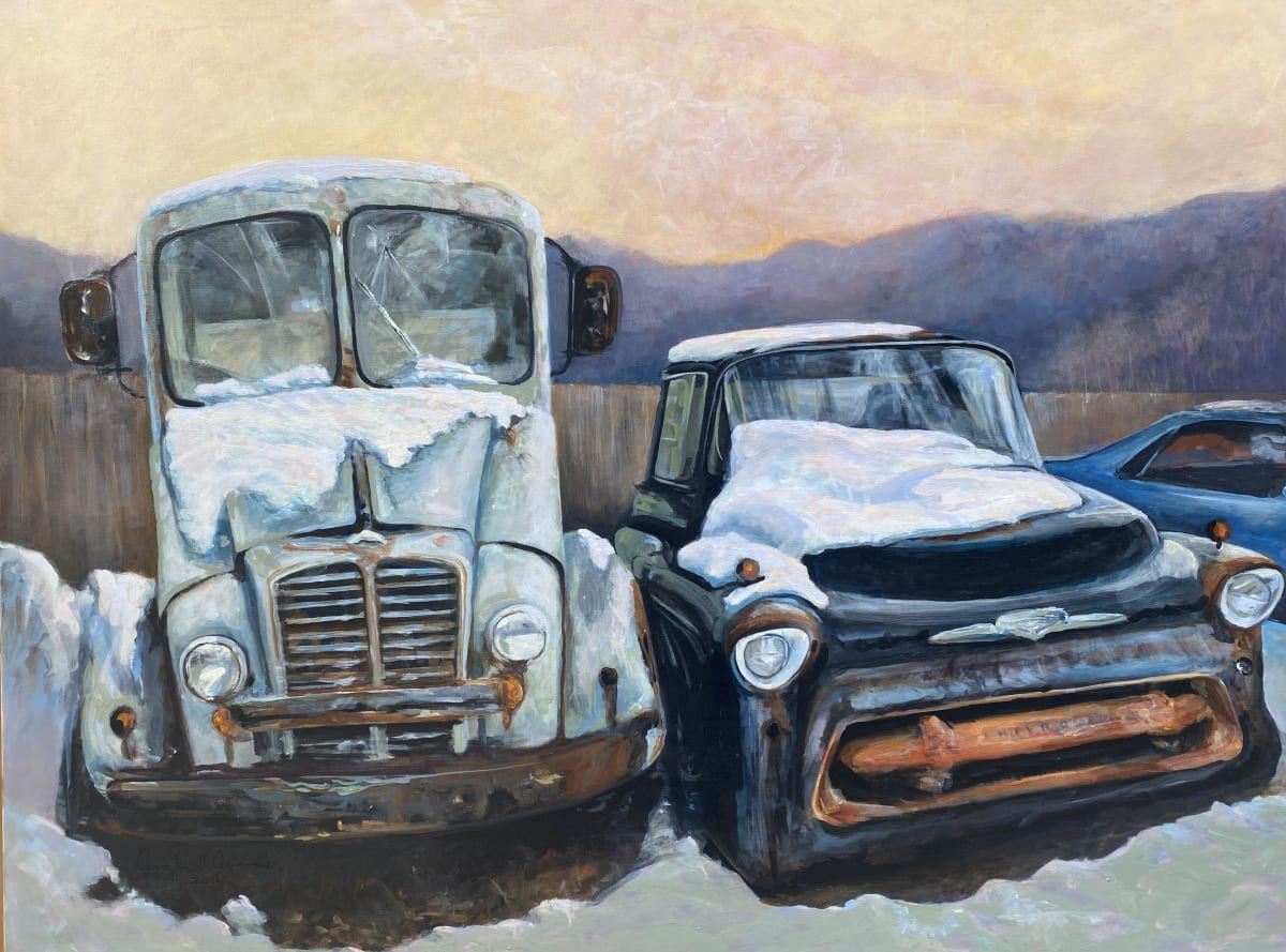 Two Derelicts by Douglas H Caves Sr 