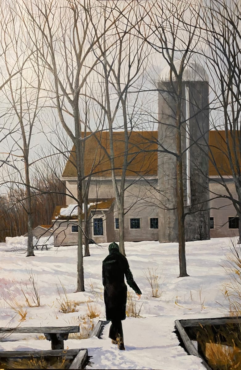 Winter Meditation - no.1 by Douglas H Caves Sr 