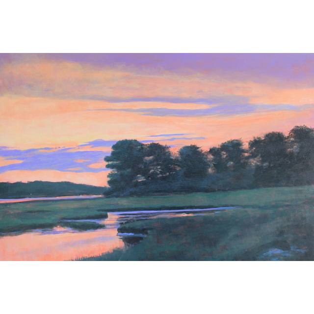 Early Evening on the Webhannet River by Douglas H Caves Sr  Image: Early Evening on the Webhannet River