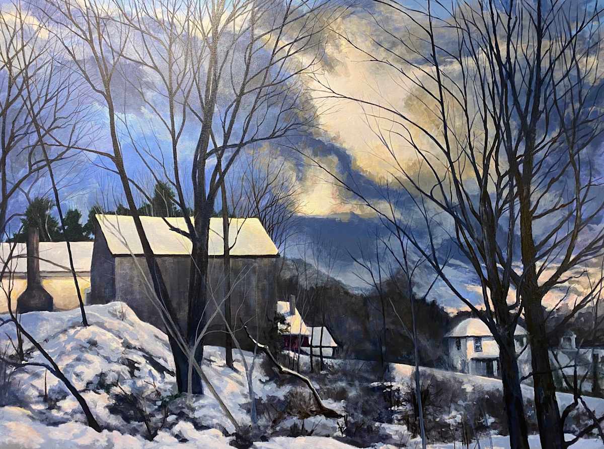 When Evening Shadows Fall by Douglas H Caves Sr  Image: When Evening Shadows Fall