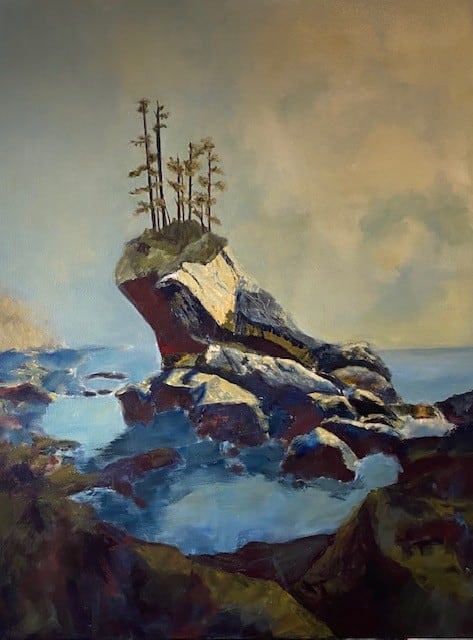 'Perched' by Carol M Ross 