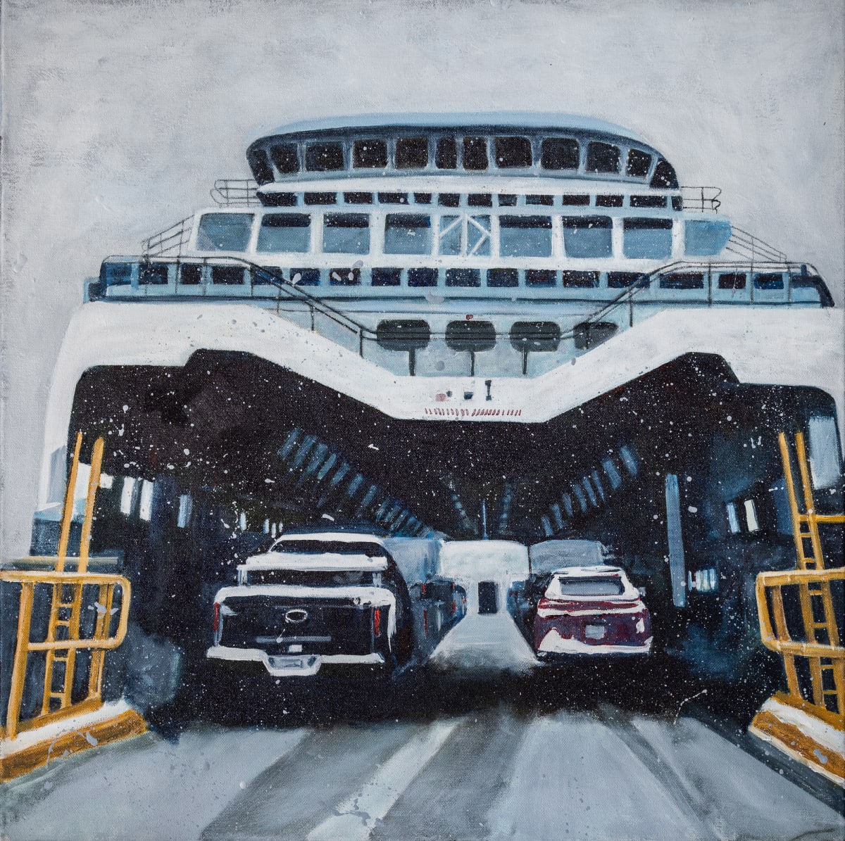 "Snow Ferry" by Carol M Ross 