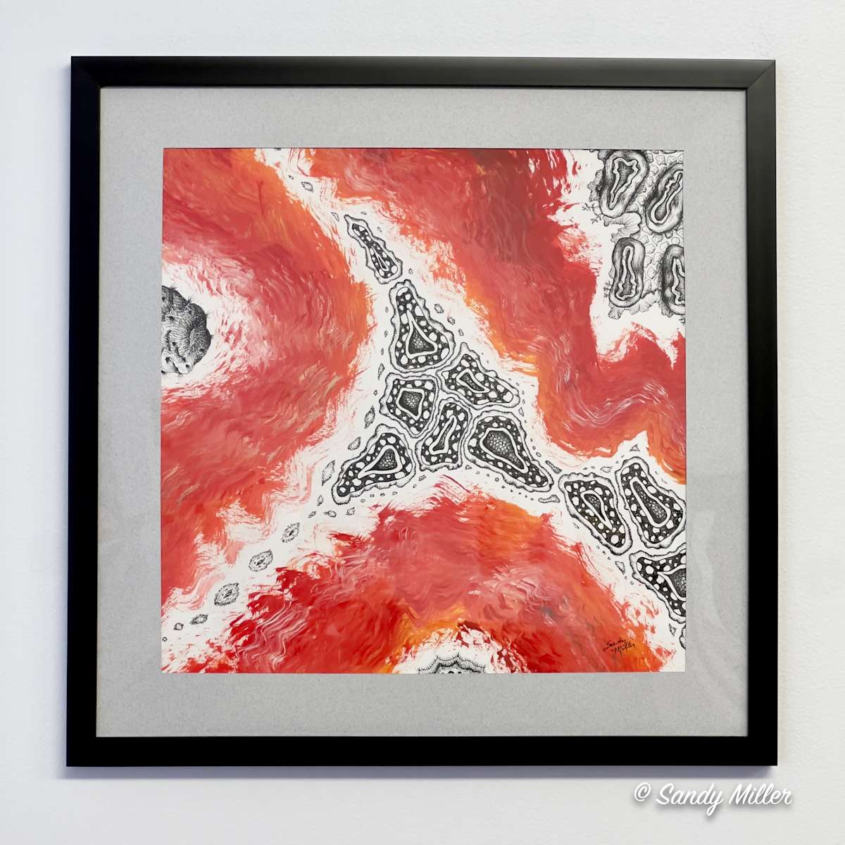 24024 - Red Tide 1 by Sandy Miller, Image 1.