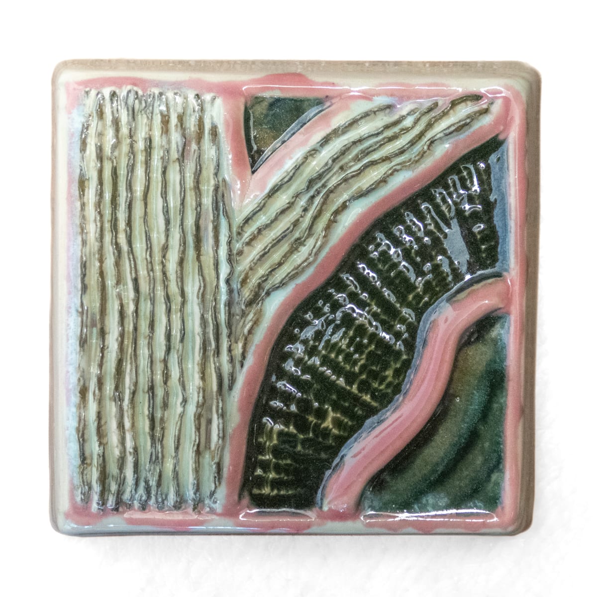 Square Wall Hanging - Crossroads by Sandy Miller 