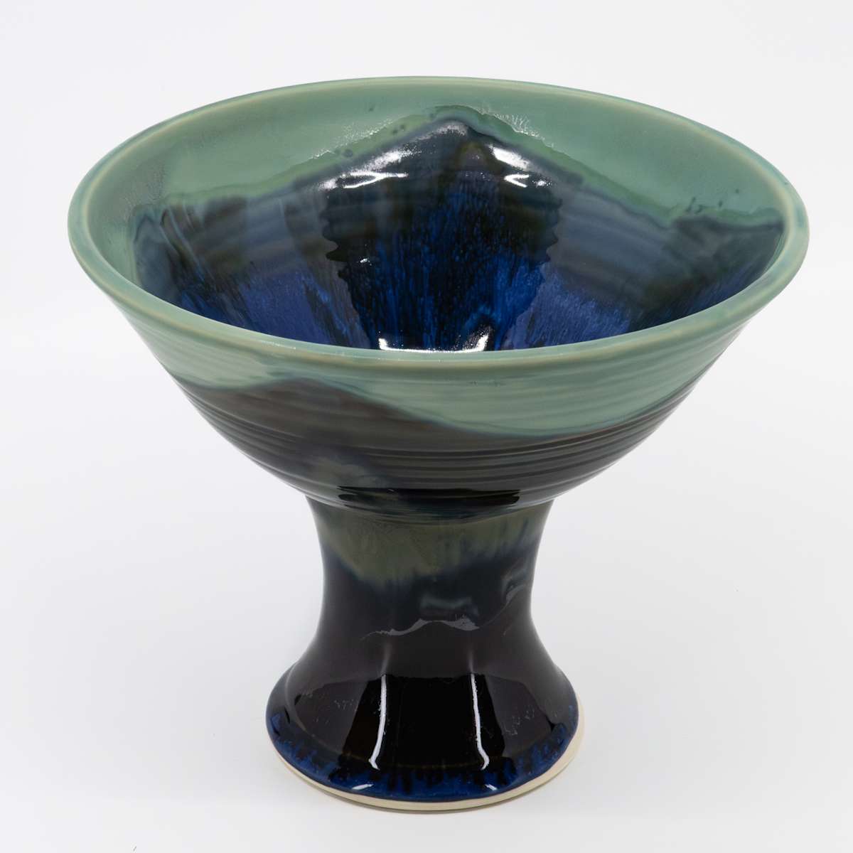 24106  Pedestal Dish by Sandy Miller 