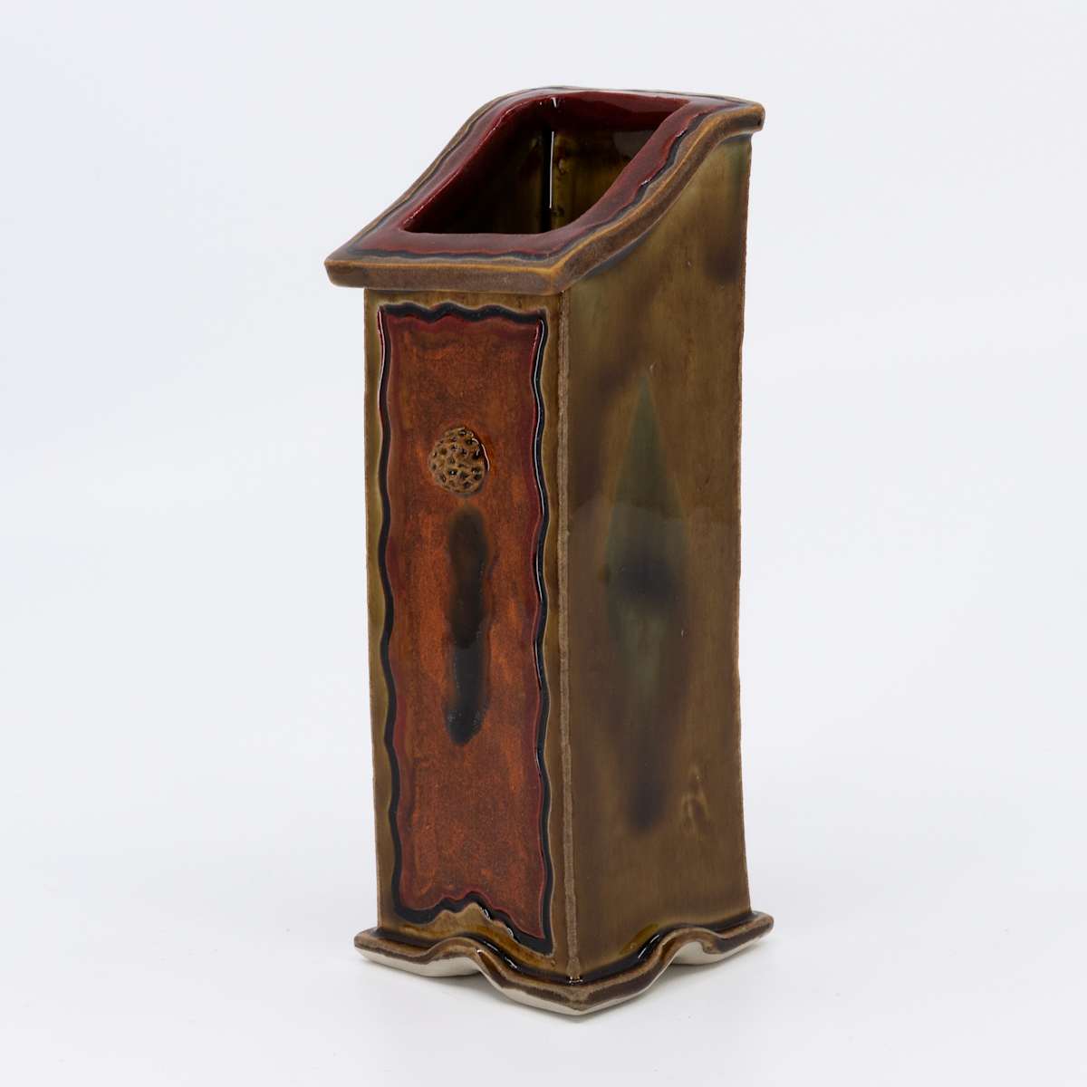 24107 Extruder Vase by Sandy Miller 