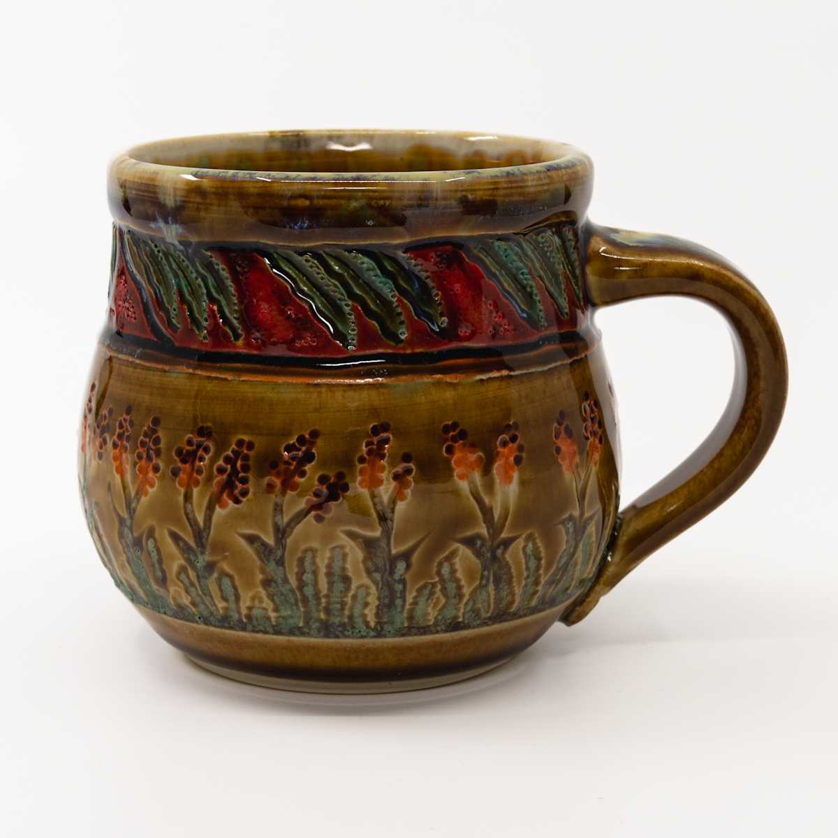 25012 Brown Coffee Cup by Sandy Miller 