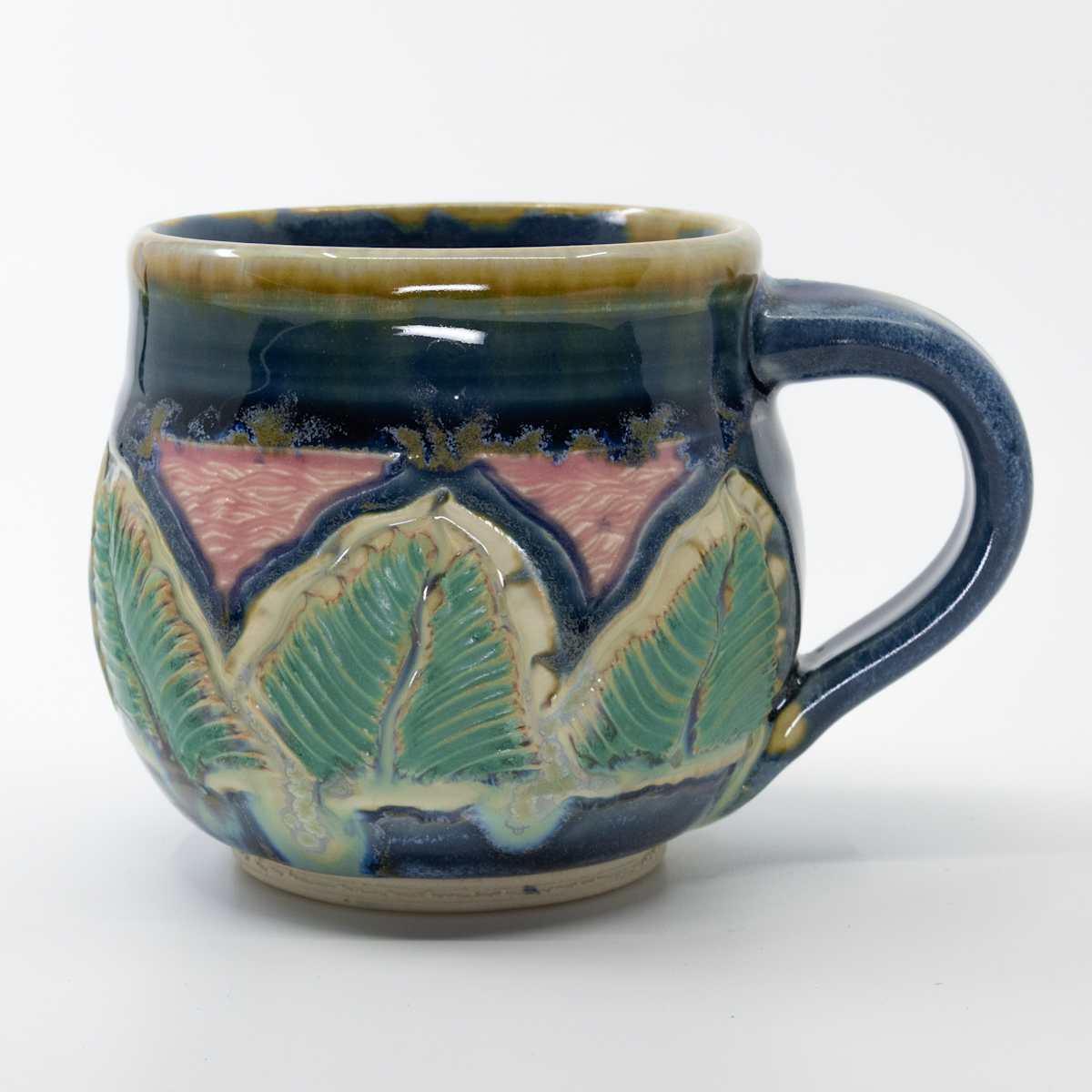 25013 Blue Coffee Cup by Sandy Miller 