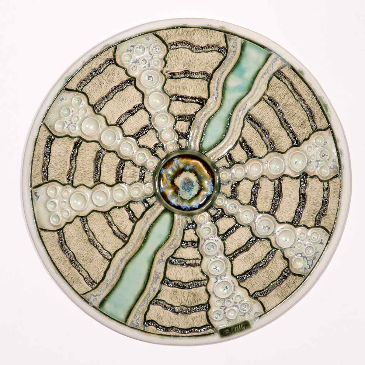 25050 - Split (Disc Wall Art) by Sandy Miller 