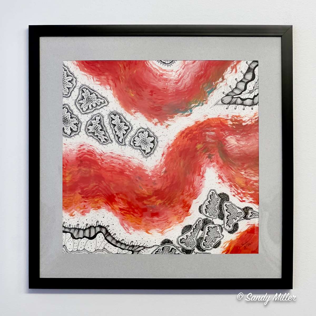 24025 - Red Tide 2 by Sandy Miller, Image 1.