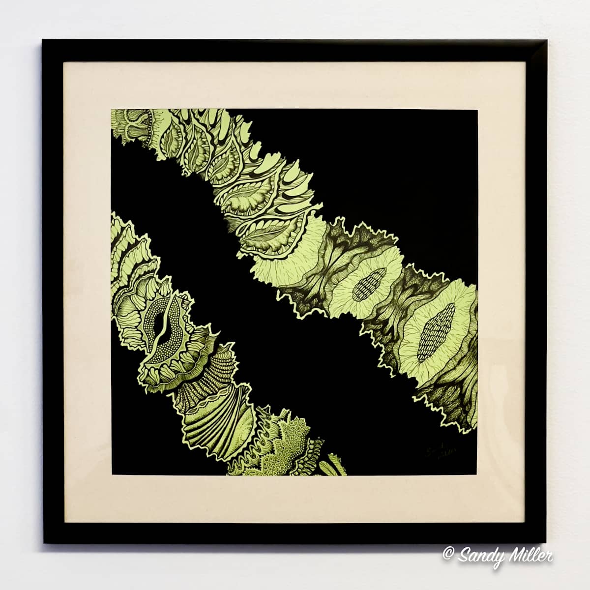 24012 - Green Passage 2 by Sandy Miller, Image 1.