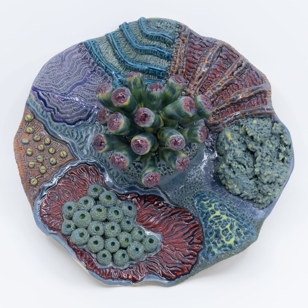 22001  Reef Anemone - Wall  Art by Sandy Miller, Image 1.