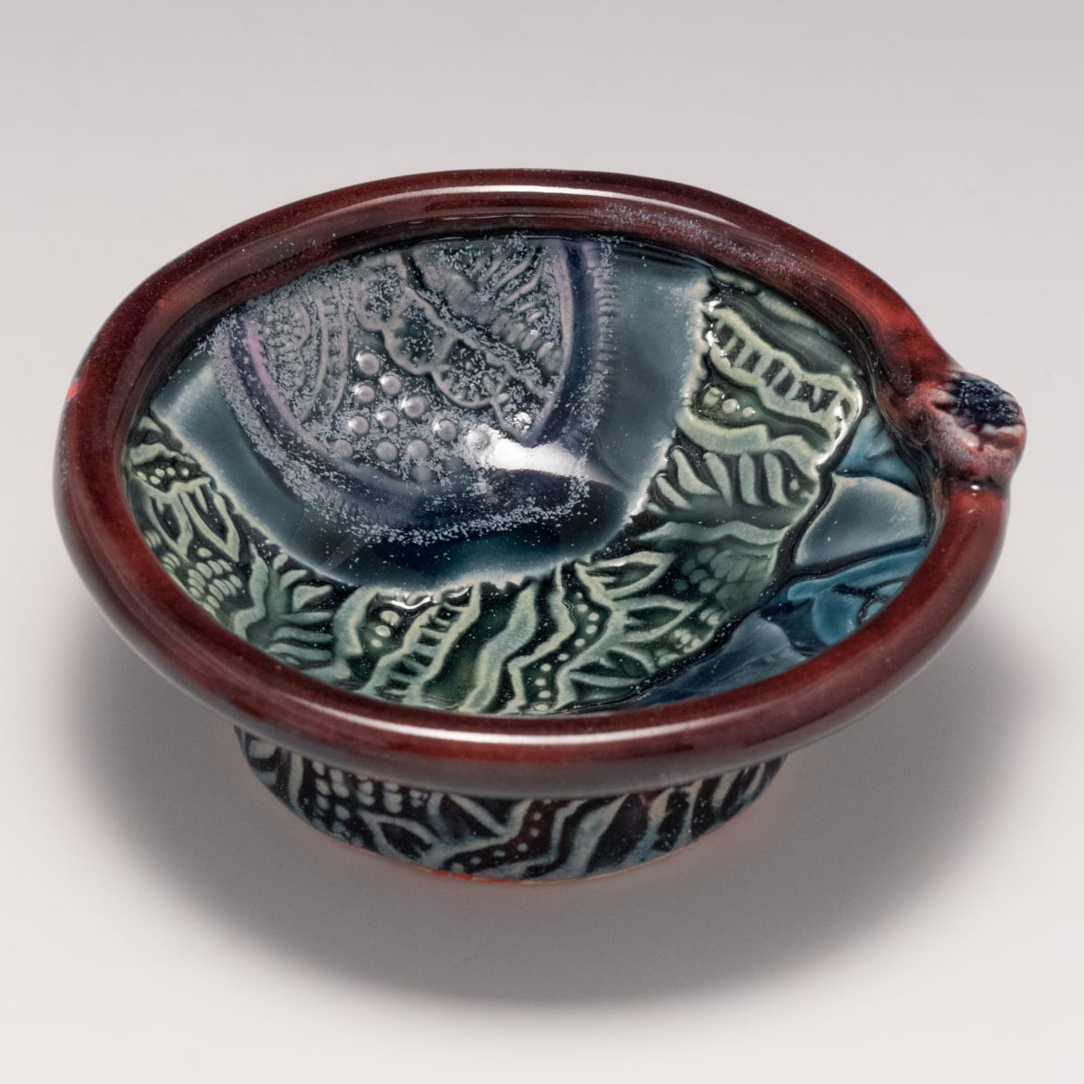 3.5" Round Sauce Dish by Sandy Miller 