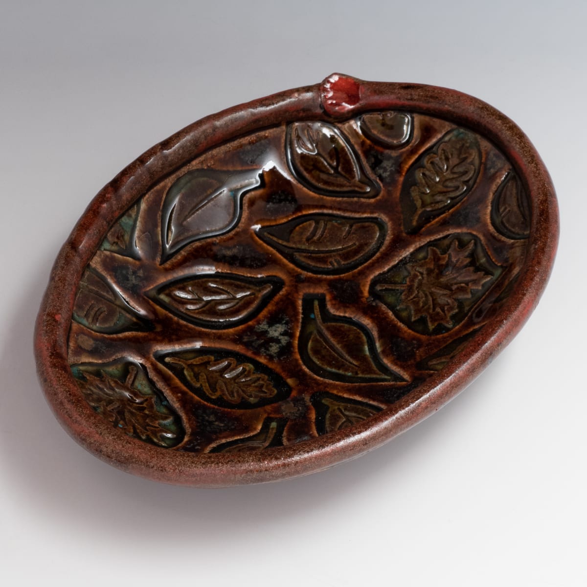 Small Oval Dish by Sandy Miller, Image 3.