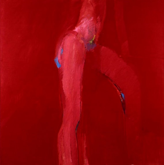 Red Painting by Jacqui CODEE 