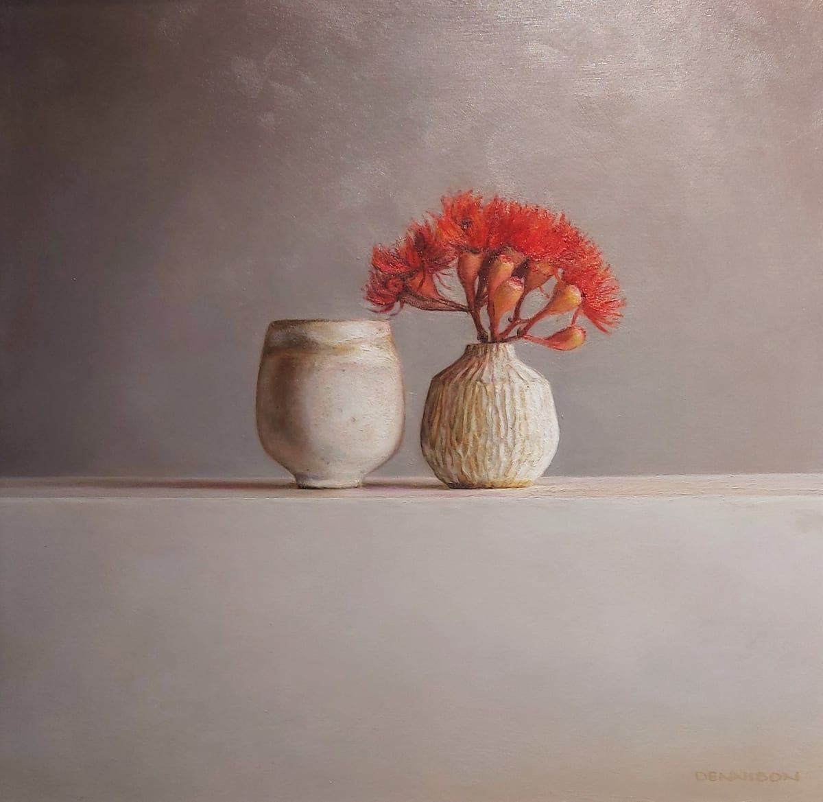 South Coast Vessels and Corymbia Ficifolia by Samantha Dennison 