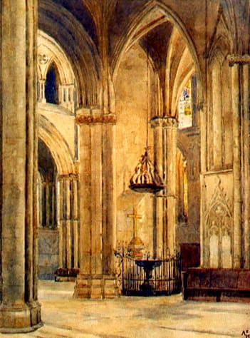 Church Interior by Amy HEAP 