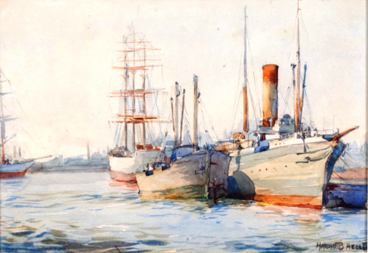 S.S. Rotomahana by Harold Brocklebank HERBERT 