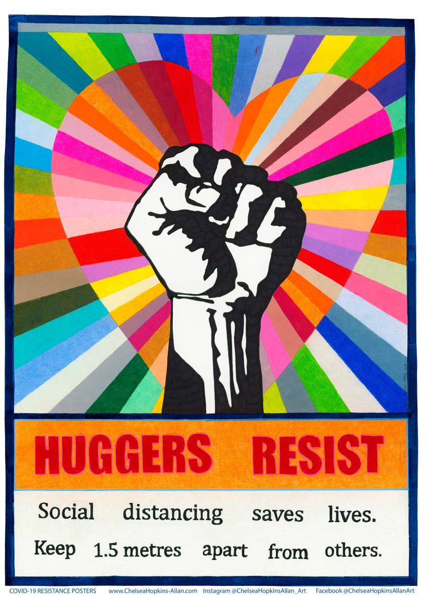Huggers Resist by Chelsea HOPKINS- ALLAN 