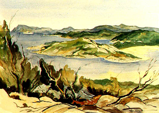 Albany Harbour by Pat MATSON 