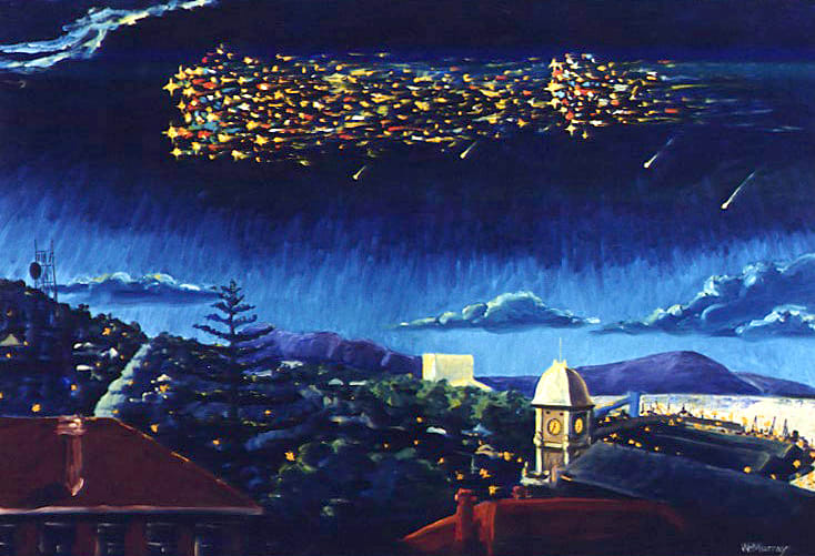 Skylab Over Albany by William H MURRAY 