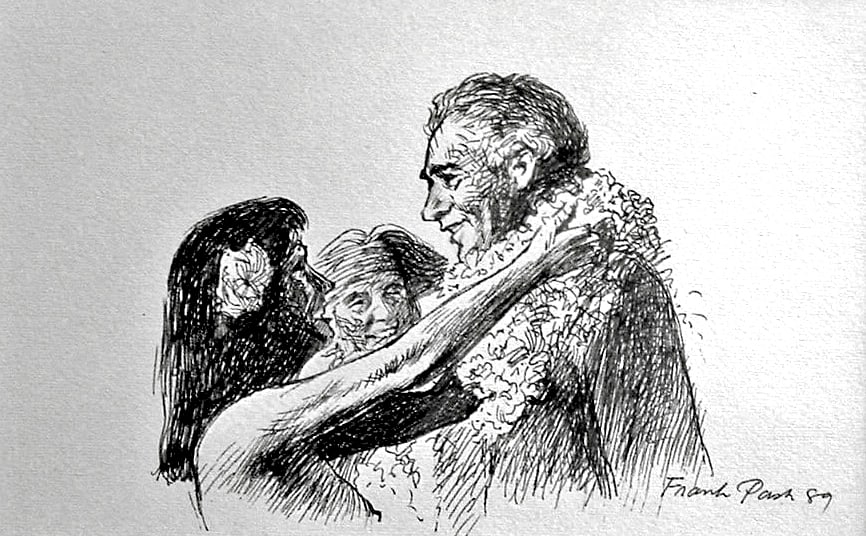 Untitled (hug) by Frank PASH 
