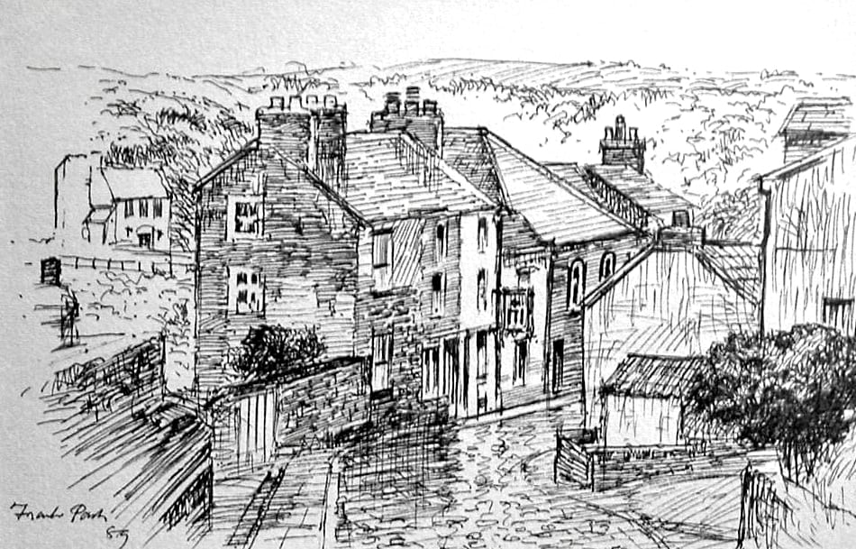 Staithes as Today by Frank PASH 