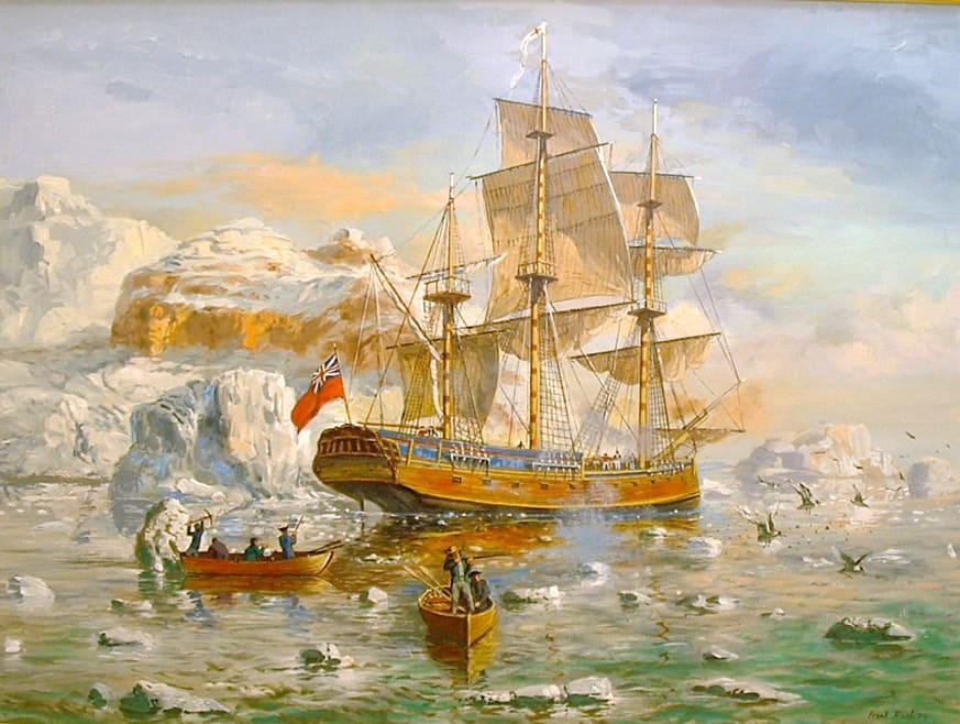 Stuck in the Antarctic by Frank PASH 