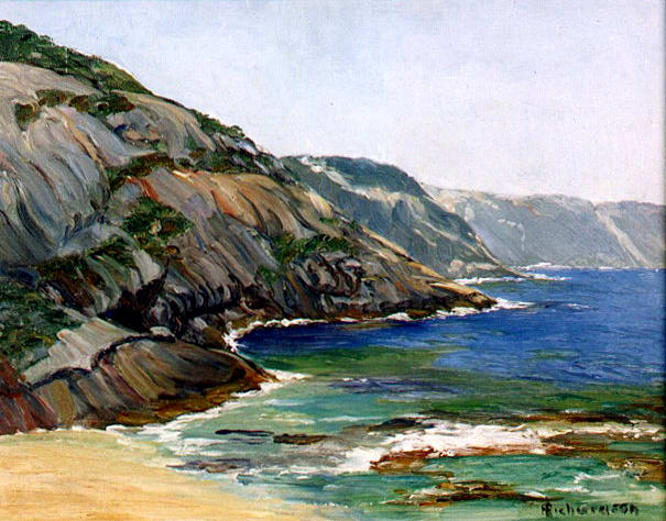 Salmon Holes Coastline by Ida RICHARDSON 