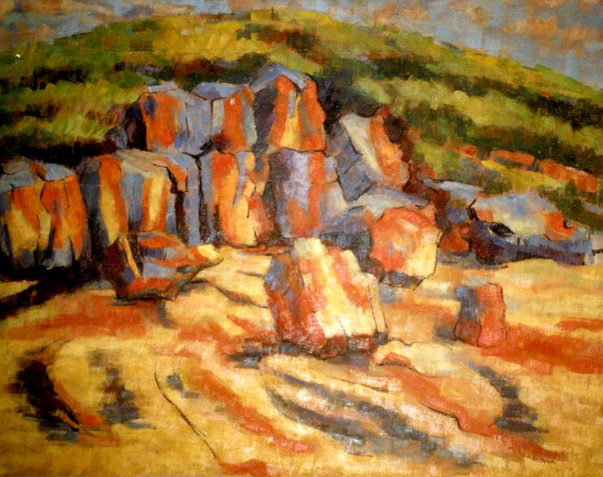 Rock Forms by Marjory ROWBOTHAM 