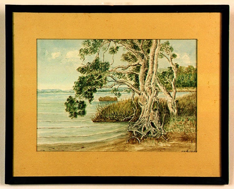 Denmark Lagoon, Ocean Beach by EH SHEFFIELD 