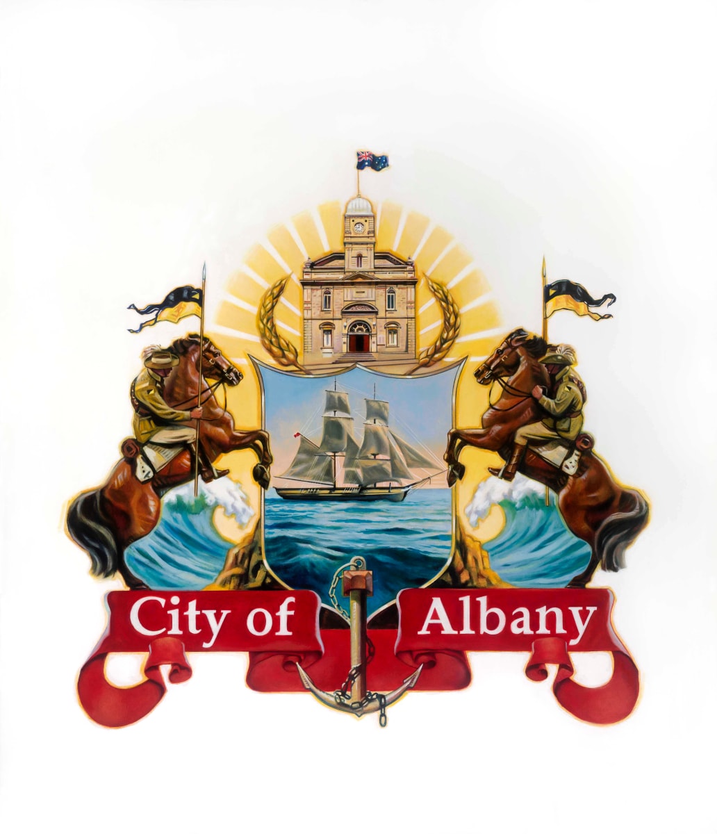 City of Albany Crest by Mark SOFOLIS 