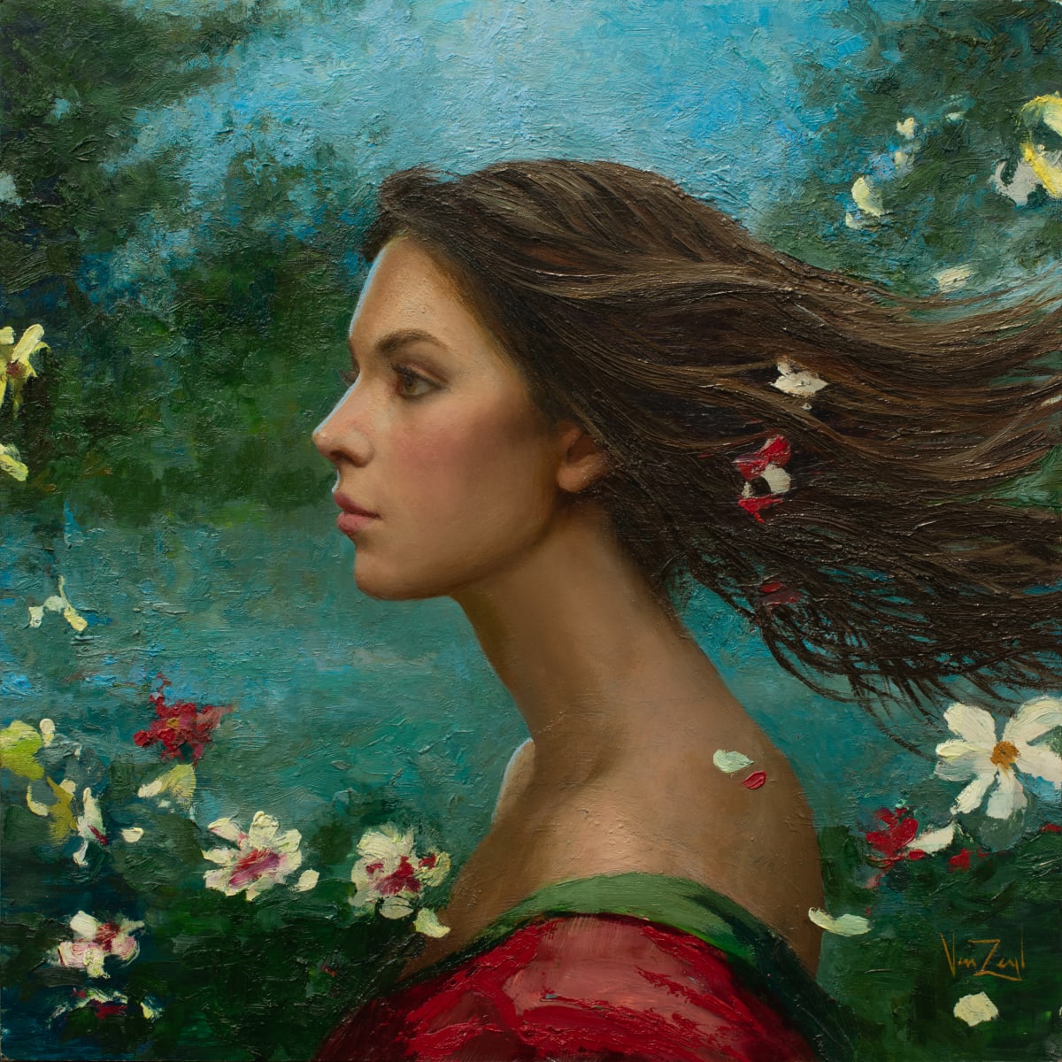 Garden Walk by Michael Van Zeyl 