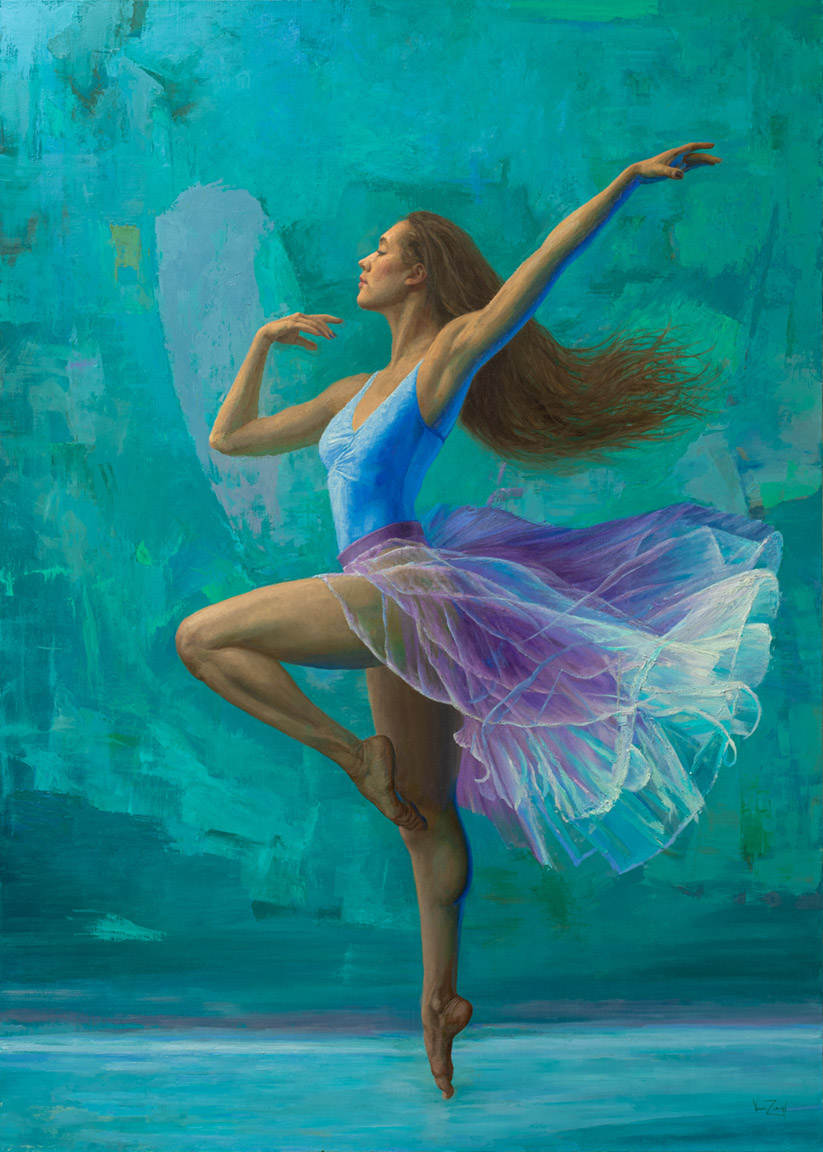 Single Dancer Sasha by Michael Van Zeyl 