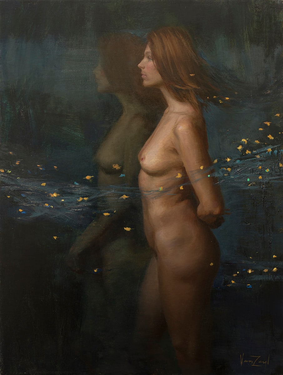 Nude Study - 11 - Reconnect-Frammed by Michael Van Zeyl, Image 1.