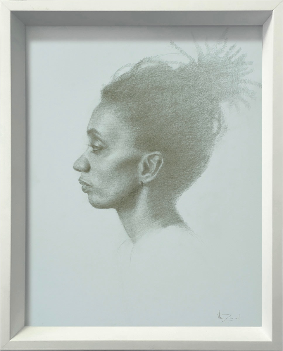 Sojourner (Yellow Jasmine Study) - Framed by Michael Van Zeyl 