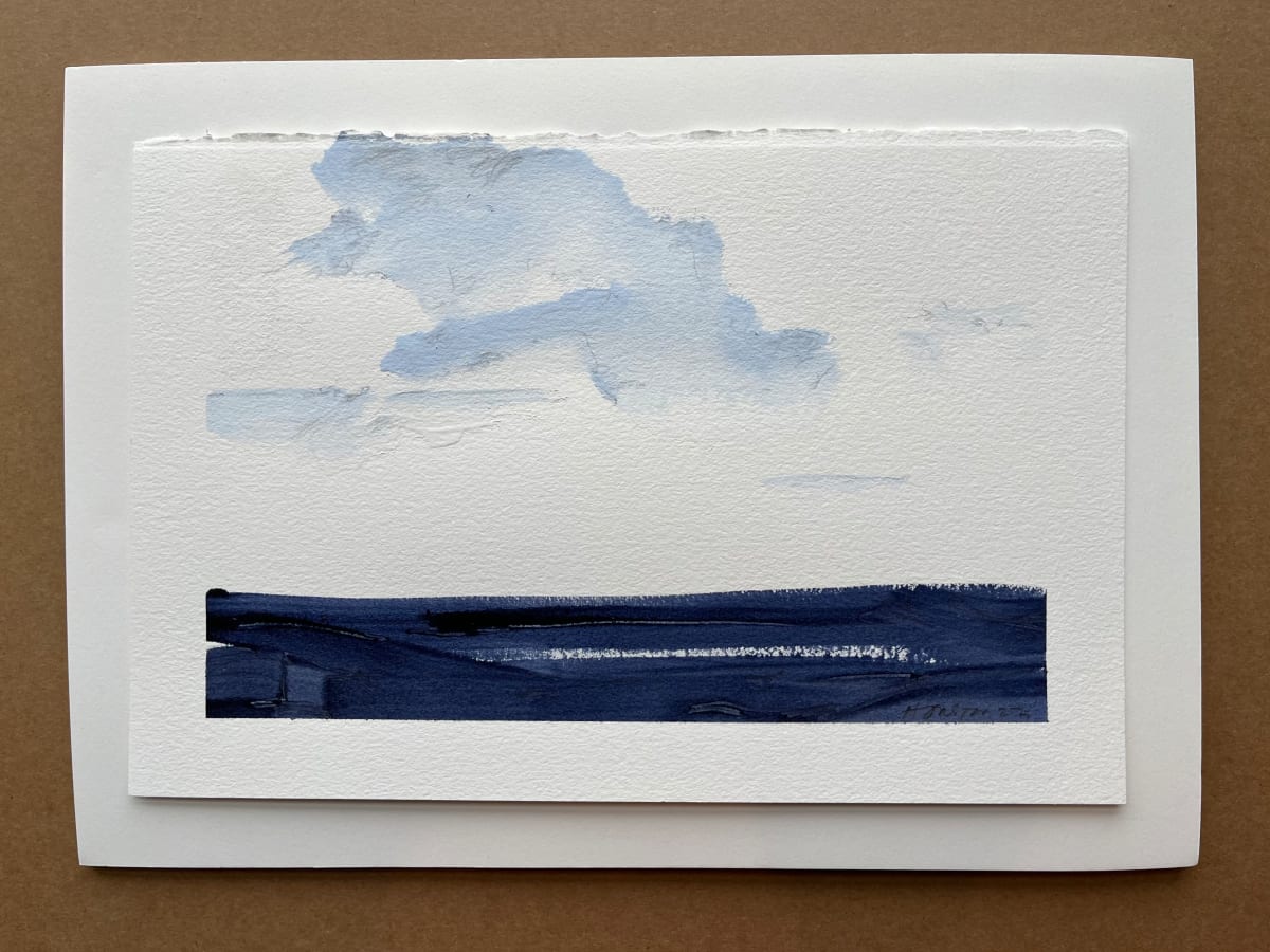 North Atlantic  Series, No.3 by Barbara Houston  Image: I framed, 8” x 12” Arches